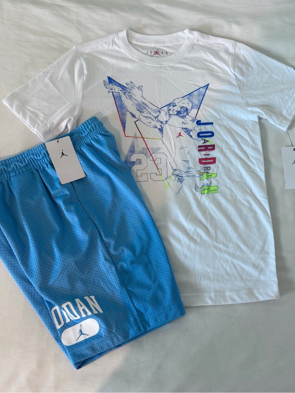 Jordan Boys Youth 2pc Short Set- Large